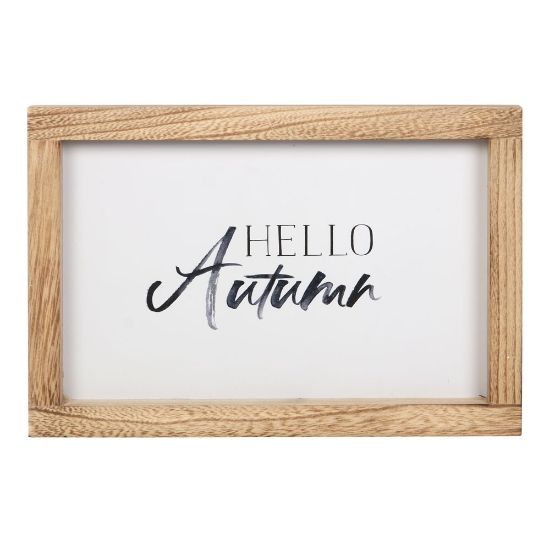 Picture of Hello Autumn Wooden Frame Sign