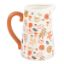 Picture of 17cm Autumn Leaves and Pumpkins Ceramic Flower Jug