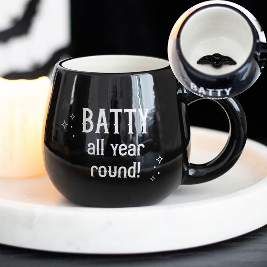 Picture of Batty All Year Round Rounded Peekaboo Mug