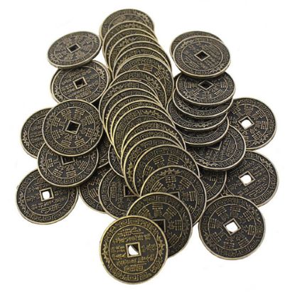 Picture of Set of 50 3.5cm Chinese Coins 