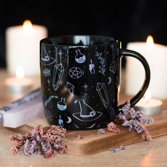 Picture of Crystal Witch Print Mug