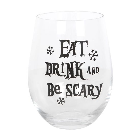 Picture of Eat, Drink & Be Scary Stemless Glass