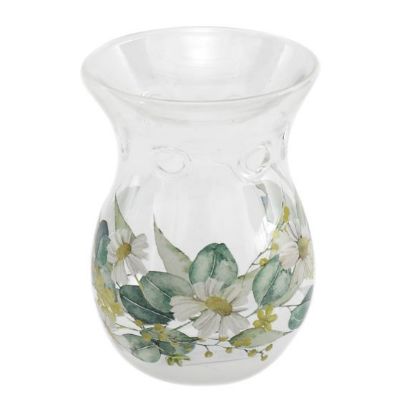 Picture of 15cm Glass Daisy Oil and Wax Warmer