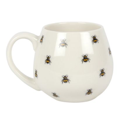 Picture of Bee Print Rounded Mug