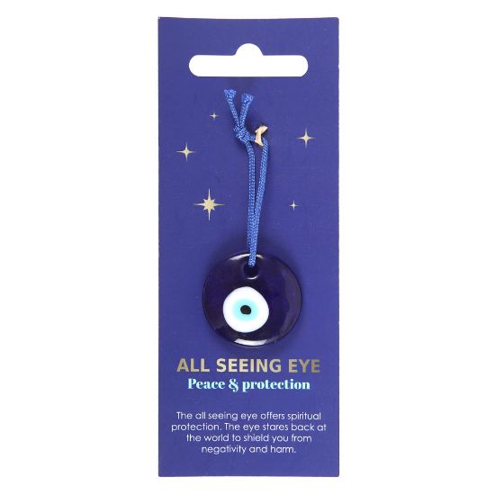 Picture of Glass All Seeing Eye Protection Charm