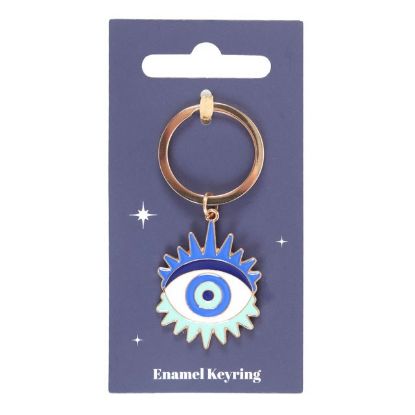 Picture of All Seeing Eye Metal Keyring