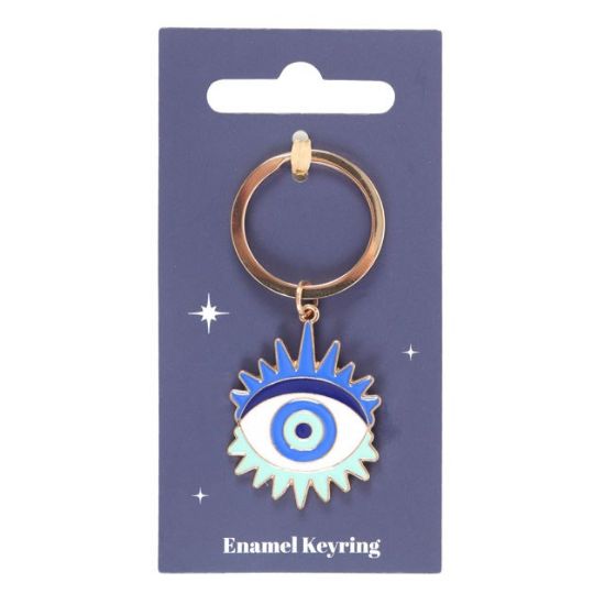 Picture of All Seeing Eye Metal Keyring