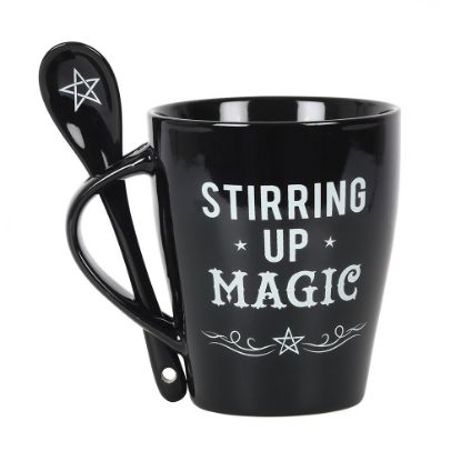 Picture of Stirring Up Magic Mug and Spoon Set