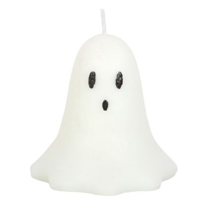 Picture of 10cm Unscented Ghost Candle