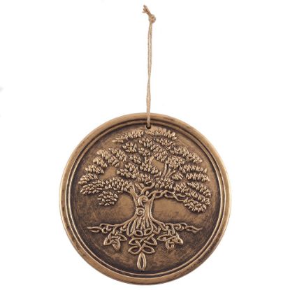 Picture of Bronze Terracotta Tree of Life Plaque by Lisa Parker