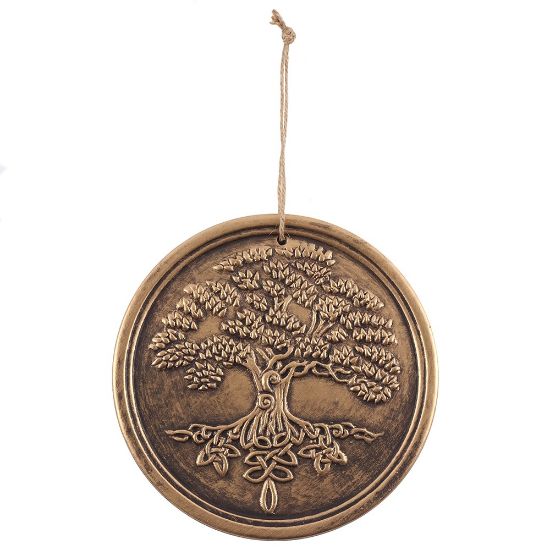 Picture of Bronze Terracotta Tree of Life Plaque by Lisa Parker