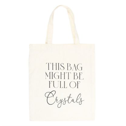 Picture of Full of Crystals Polycotton Tote Bag