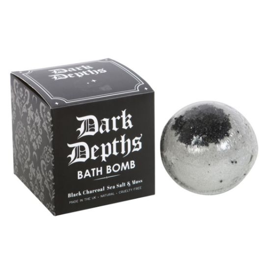 Picture of Dark Depths Black Charcoal Bath Bomb