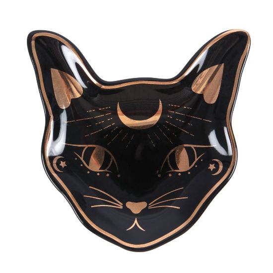 Picture of Mystic Mog Cat Face Trinket Dish