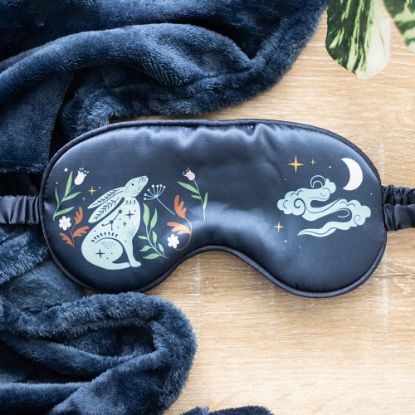 Picture of Midnight Hare Satin Sleep Mask