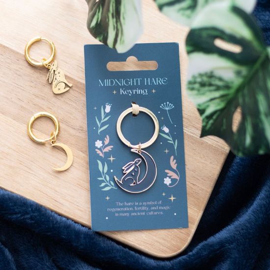 Picture of Midnight Hare Keyring
