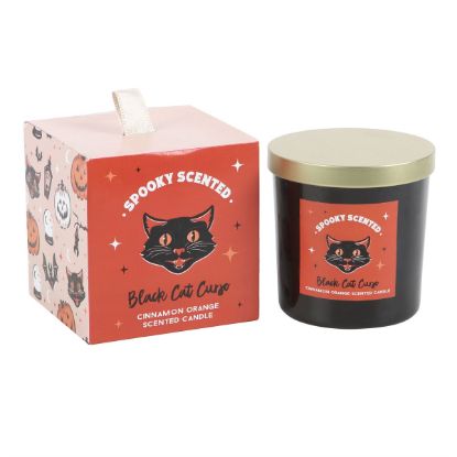 Picture of Black Cat Curse Cinnamon Orange Candle