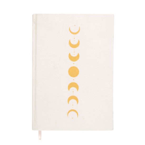 Picture of Moon Phase Velvet A5 Notebook
