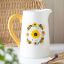 Picture of Summer Bee and Sunflower Ceramic Flower Jug