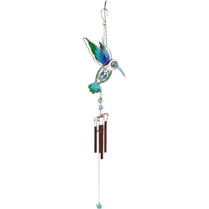 Picture of Blue/Green Hummingbird Windchime