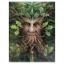 Picture of 19x25cm Oak King Canvas Plaque by Anne Stokes