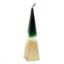 Picture of 20cm Green and Gold Pyramid Candle
