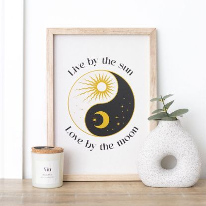 Picture of Yin Yang Framed Wall Art Print