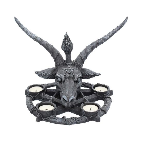 Picture of Baphomet Candle Holder 27.5cm