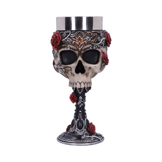 Picture of Gothic Roses Goblet 18cm