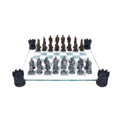 Picture of Medieval Knight Chess Set 43cm