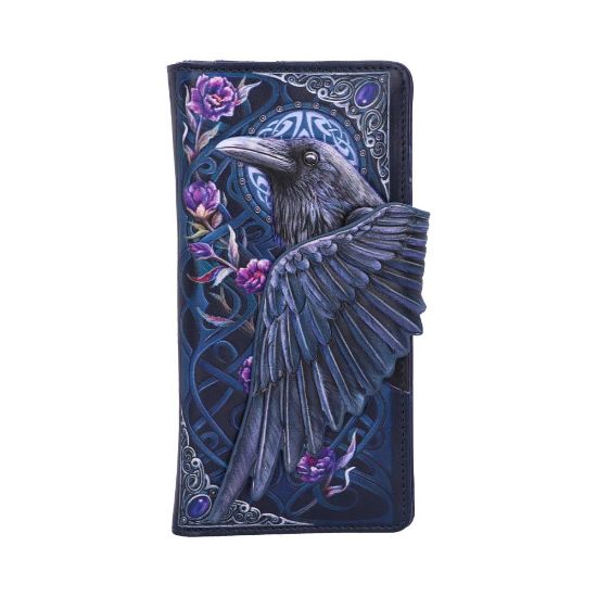 Picture of Ravens Flight Embossed Purse 18.5cm