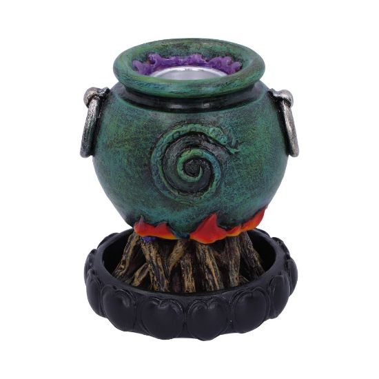 Picture of Emerald Cauldron Backflow Incense Burner 7.3cm