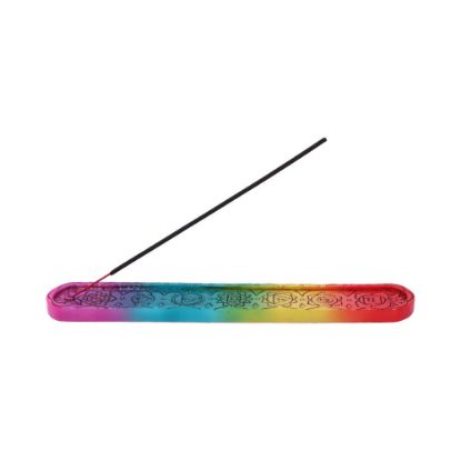 Picture of Rainbow Chakra Incense Burner 26cm (Set of 4)