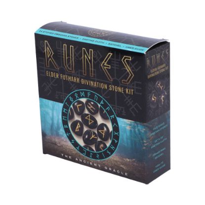 Picture of Runes Elder Futhark Divination Stone Kit