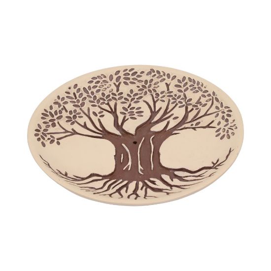 Picture of Sacred Tree Incense Burner (set of 4) 13cm