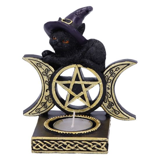 Picture of Black Magic Tea Light Holder 11.2cm