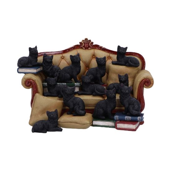 Picture of Couch Clowder (Display with 48 Cats) 22cm