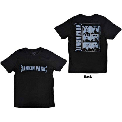 Picture of Linkin Park Unisex T-Shirt: Meteora Portraits Back Print