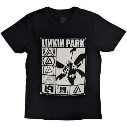 Picture of Linkin Park Unisex T-Shirt: Logos Rectangle