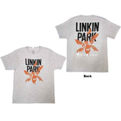 Picture of Linkin Park Unisex T-Shirt: Soldier Icons Back Print