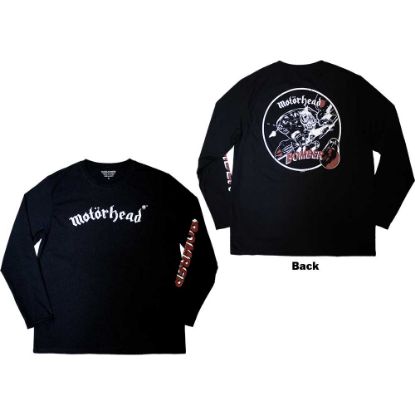 Picture of Motorhead Unisex Long Sleeve T-Shirt: Bomber Back & Sleeve Print