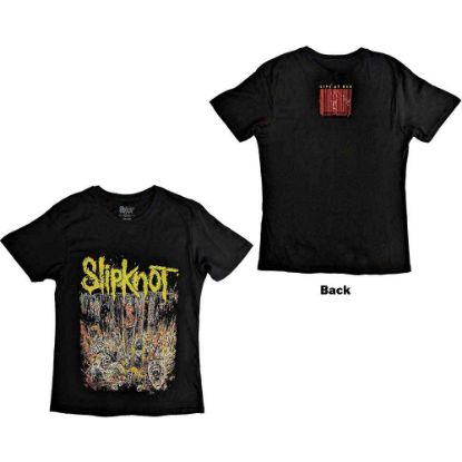 Picture of Slipknot Unisex T-Shirt: Live at MSG Back Print