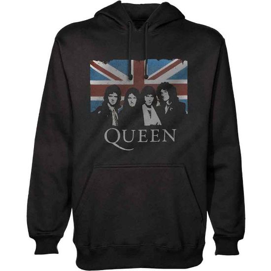 Picture of Queen Unisex Pullover Hoodie: Vintage Union Jack