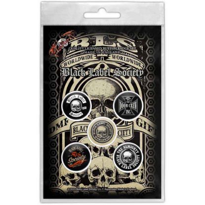 Picture of Black Label Society Button Badge Pack: Worldwide