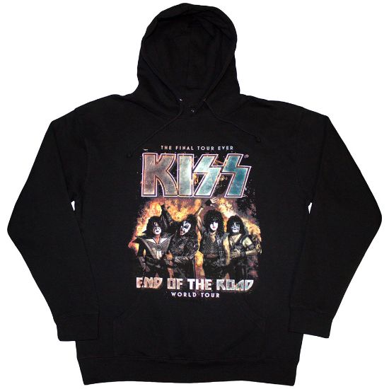 Picture of KISS Unisex Pullover Hoodie: End Of The Road Final Tour