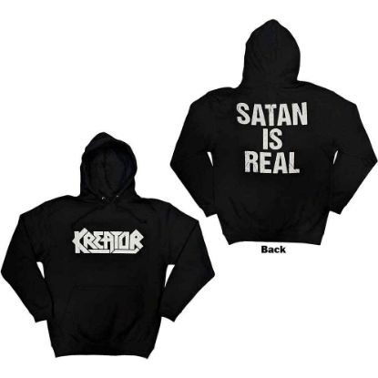 Picture of Kreator Unisex Pullover Hoodie: Satan Is Real Back Print