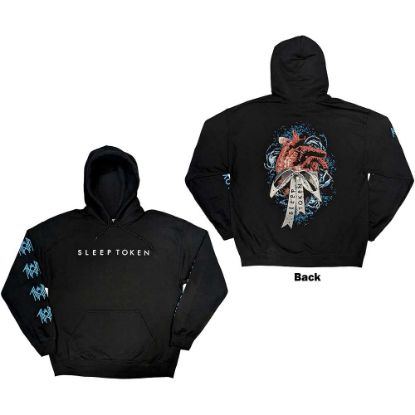 Picture of Sleep Token Unisex Pullover Hoodie: The Love You Want Heart Back & Sleeve Print