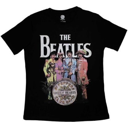 Picture of The Beatles Ladies T-Shirt: Sgt Pepper