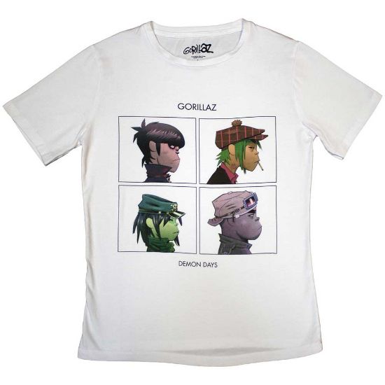 Picture of Gorillaz Ladies T-Shirt: Demon Days