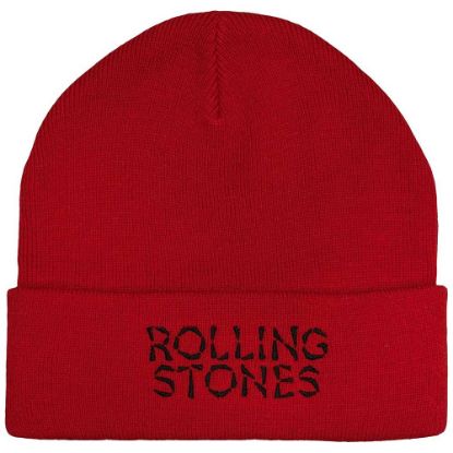 Picture of The Rolling Stones Unisex Beanie Hat: Hackney Diamonds Logo  